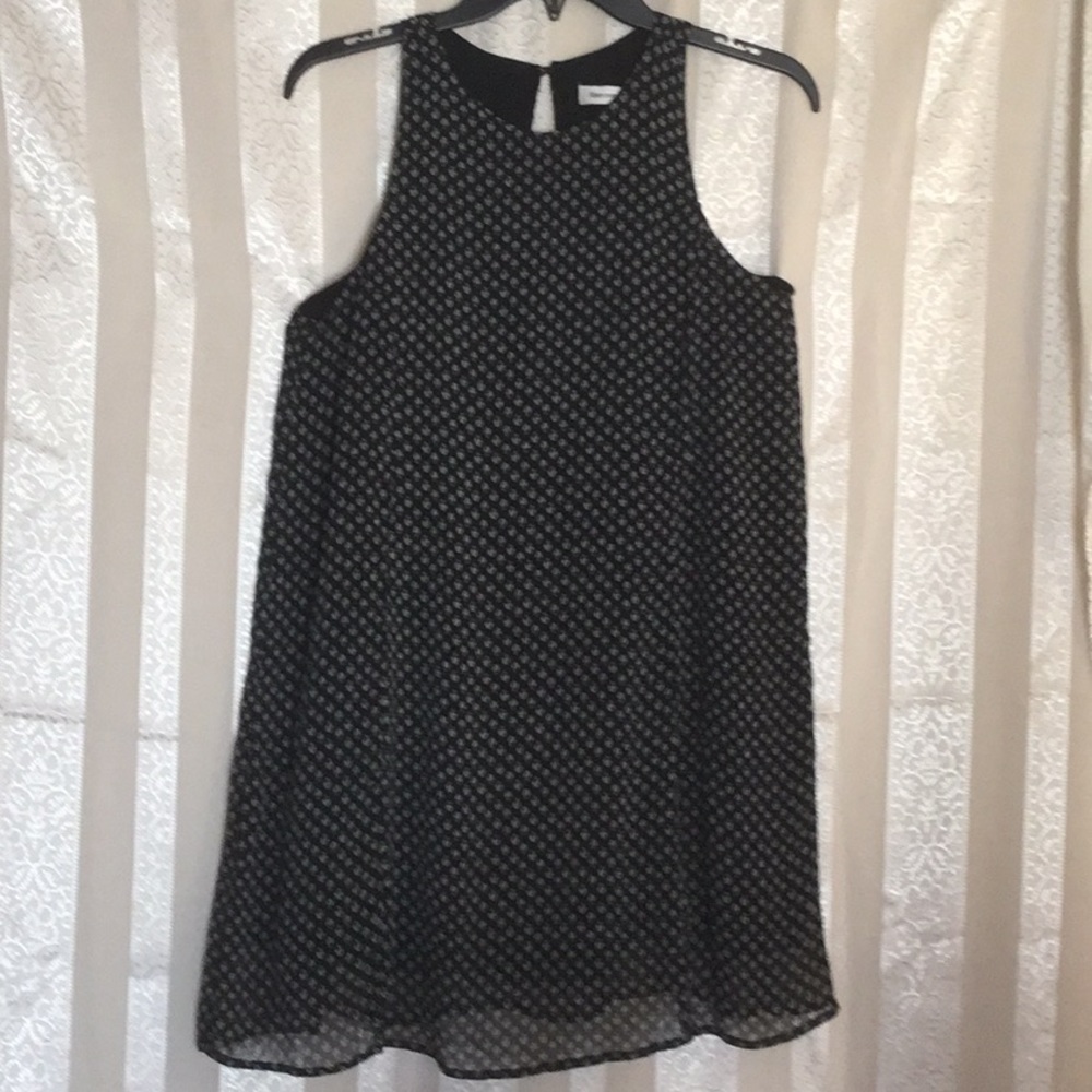 Abercrombie & Fitch Black/w Dress Sz Small